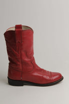 Red Women's 6 B Justin Cowboy Boot