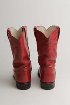 Red Women's 6 B Justin Cowboy Boot