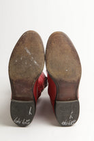Red Women's 6 B Justin Cowboy Boot