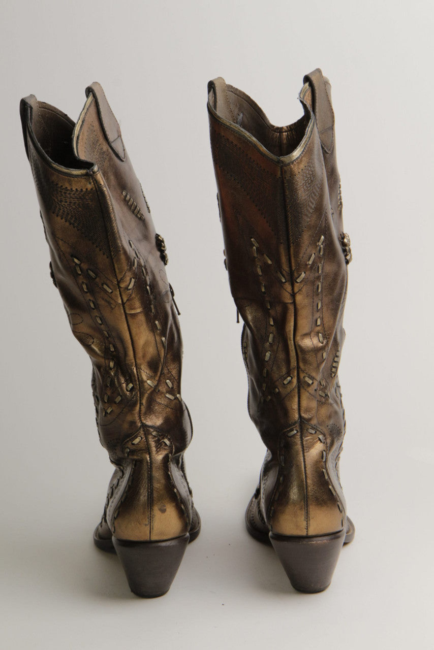 BCB Girls 8.5 B Cowgirl Boots