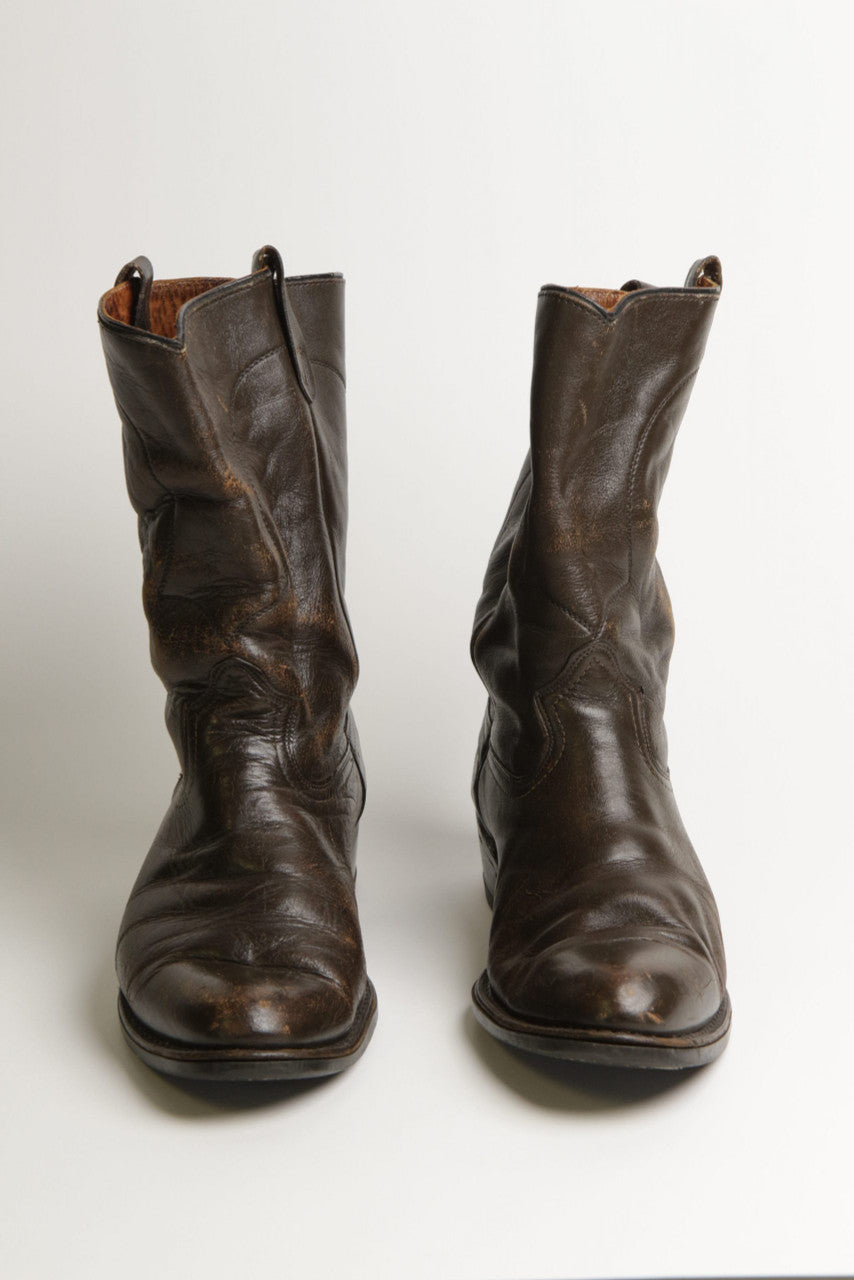 Men's 12 D Leather Boots
