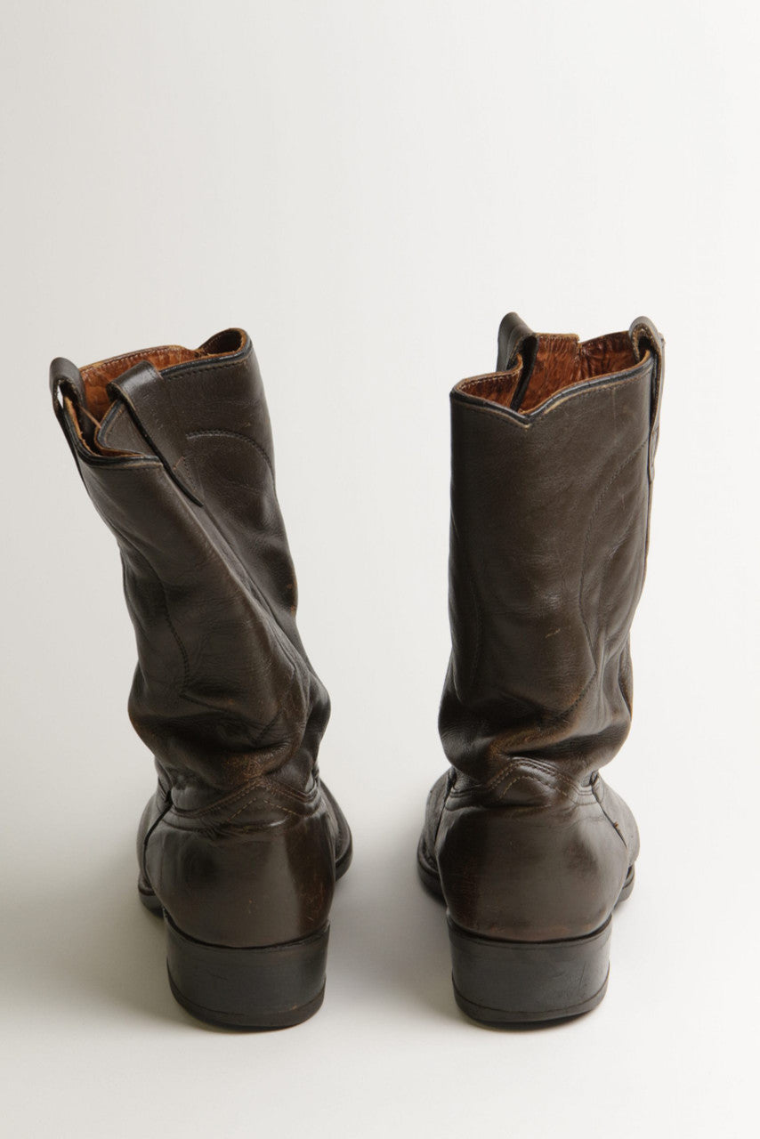 Men's 12 D Leather Boots