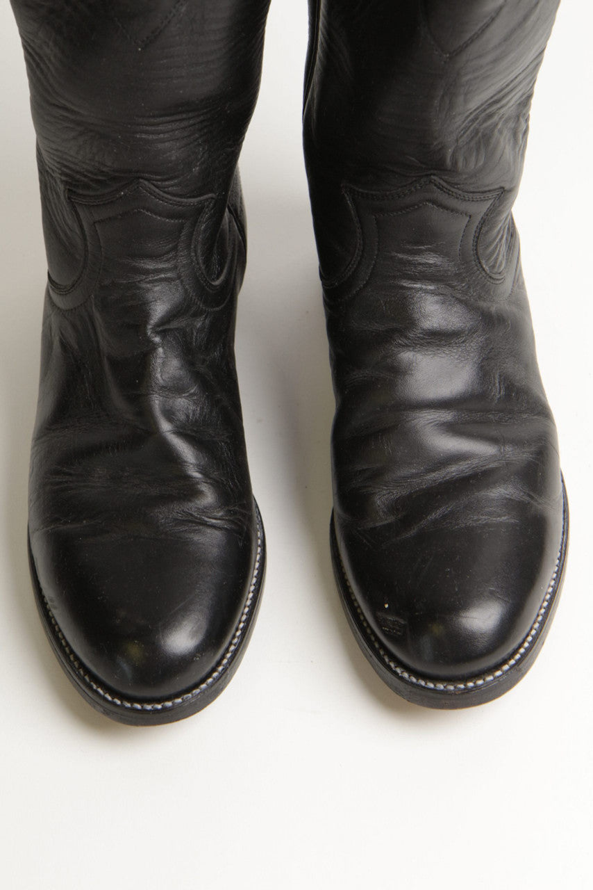Men's 9B Justin Leather Boots