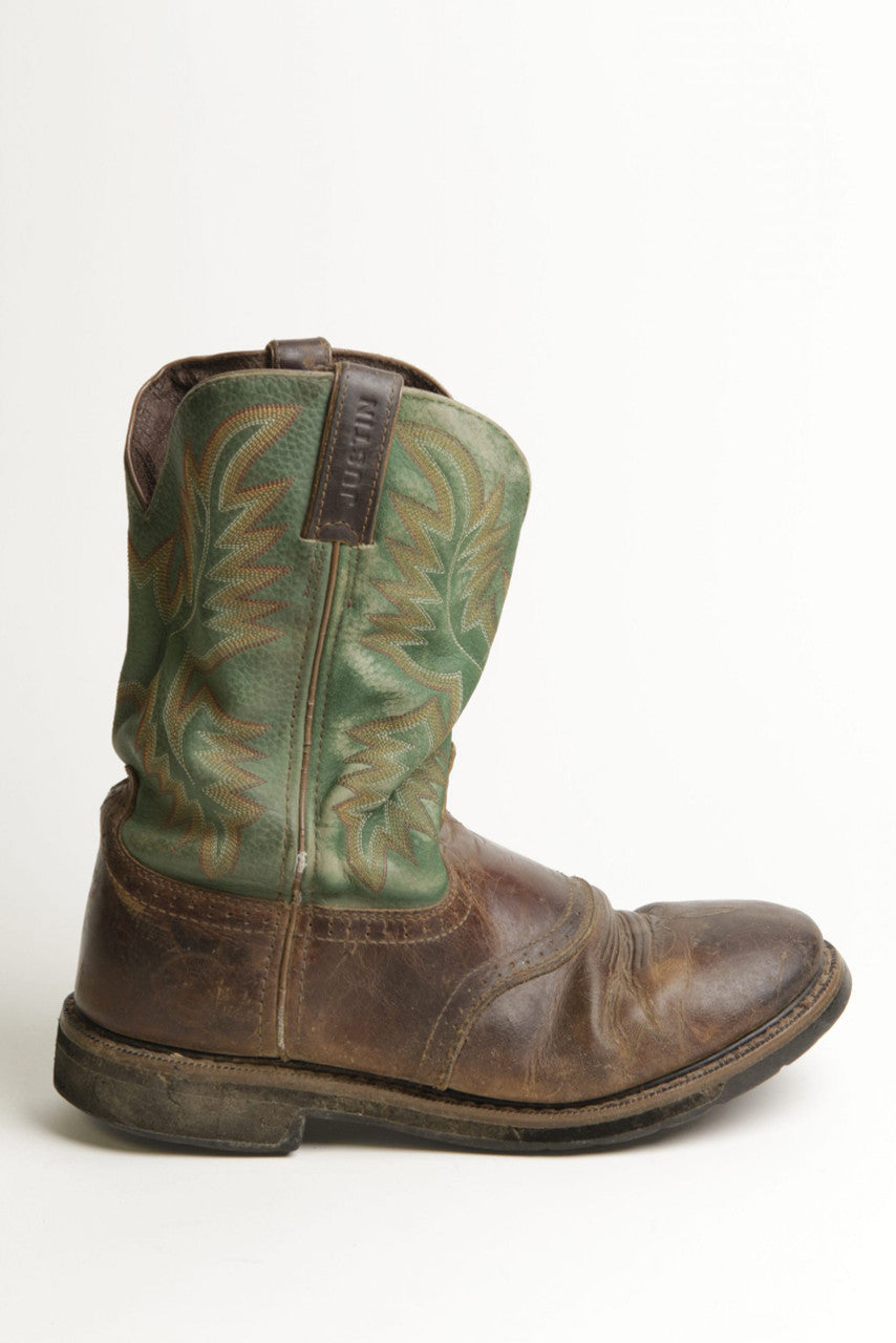 Men's 10.5 D Justin Cowboy Boots