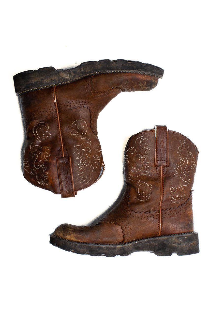 Vintage Fat Baby Cowboy Boot (Sz. 8.5) 1245