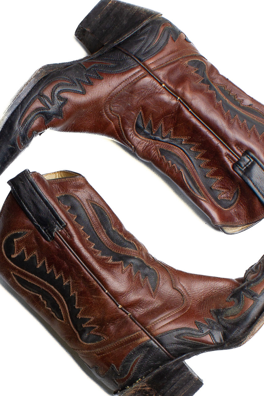 Vintage Sz. 7 Cowboy Boot (1990s) 1254