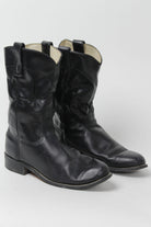 Black Cowboy Boots 6.5 M
