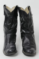 Black Cowboy Boots 6.5 M