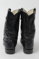 Black Cowboy Boots 6.5 M