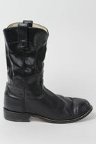 Black Cowboy Boots 6.5 M