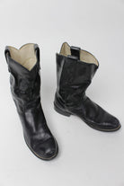 Black Cowboy Boots 6.5 M