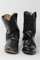 Black Cowboy Boots 12 D