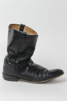 Black Cowboy Boots 12 D