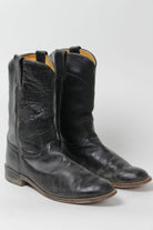 Black Justin Cowboy Boots 8B