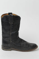 Black Justin Cowboy Boots 8B