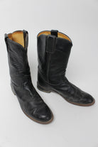 Black Justin Cowboy Boots 8B