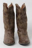 Brown Cowboy Boots Size 6
