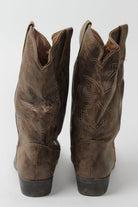 Brown Cowboy Boots Size 6