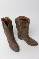 Brown Cowboy Boots Size 6