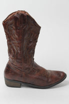 1265 Brown Cowboy Boots Size 6