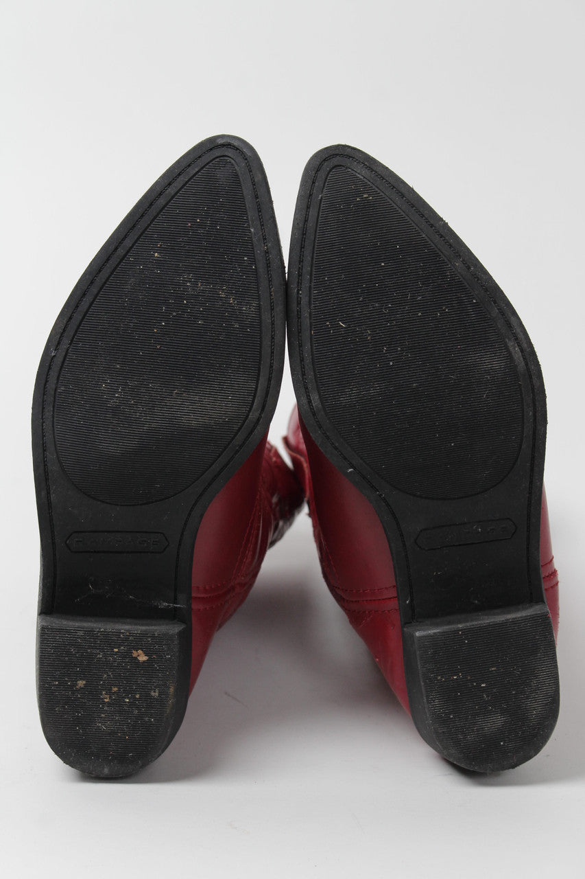 Red Rampage Cowboy Boots (Sz. 8M) 1266