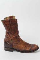 Brown Justin Cowboy Boots (Sz. 8 D) 1269