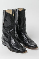 Black Cowboy Boots (Sz. 8 B) 1270