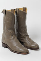 Gray Justin Cowboy Boots (Sz. 5.5 A) 1273