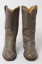 Gray Justin Cowboy Boots (Sz. 5.5 A) 1273