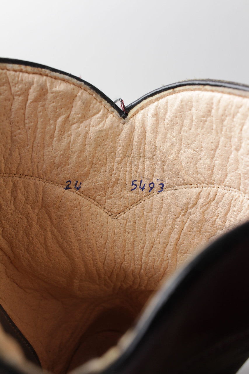 Reddish Brown Cowboy Boots 1274