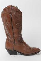 Brown Cowboy Boots (Sz. 7.5 M) 1279