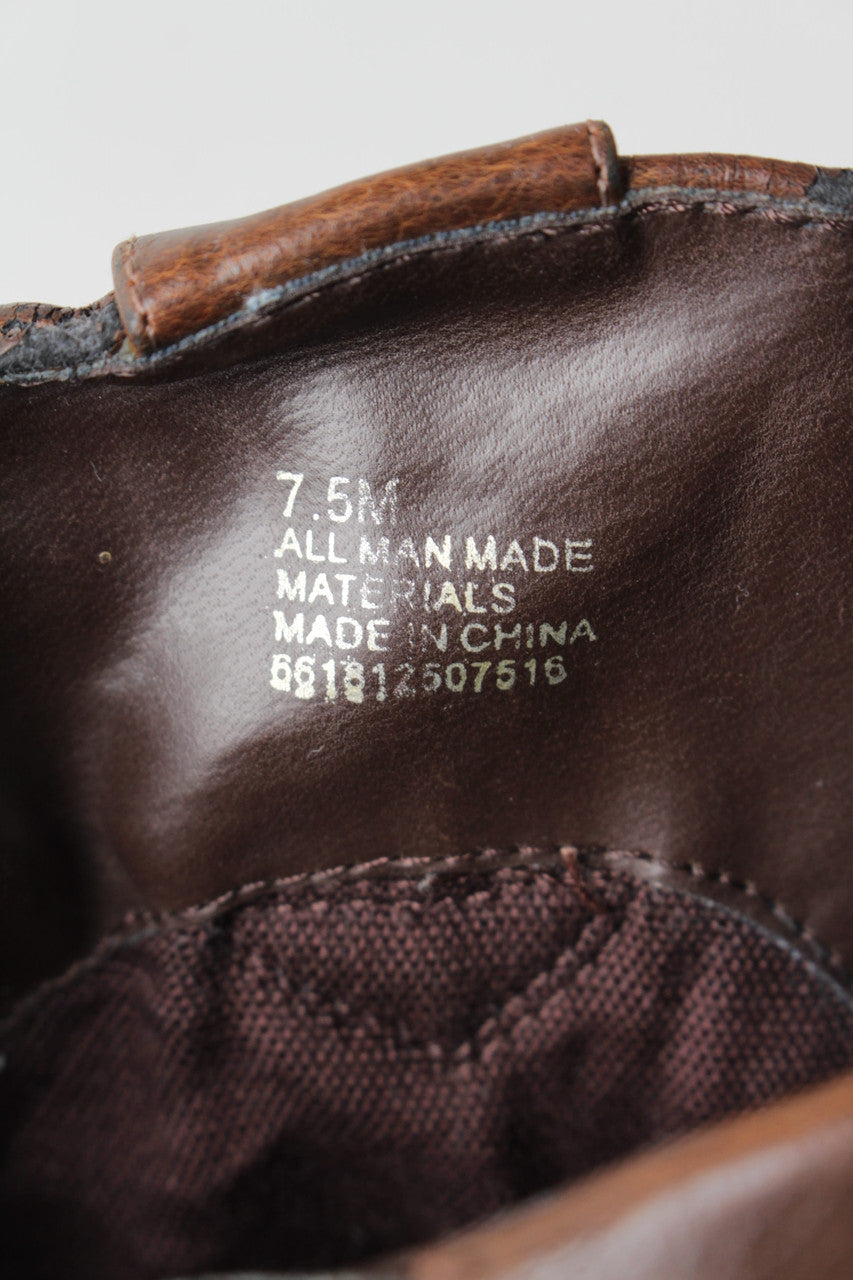 L.e.i. Dark Brown Cowboy Boots (Sz. 7.5 M) 1285