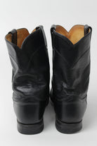 Black Justin Cowboy Boots (Sz. 10) 1289