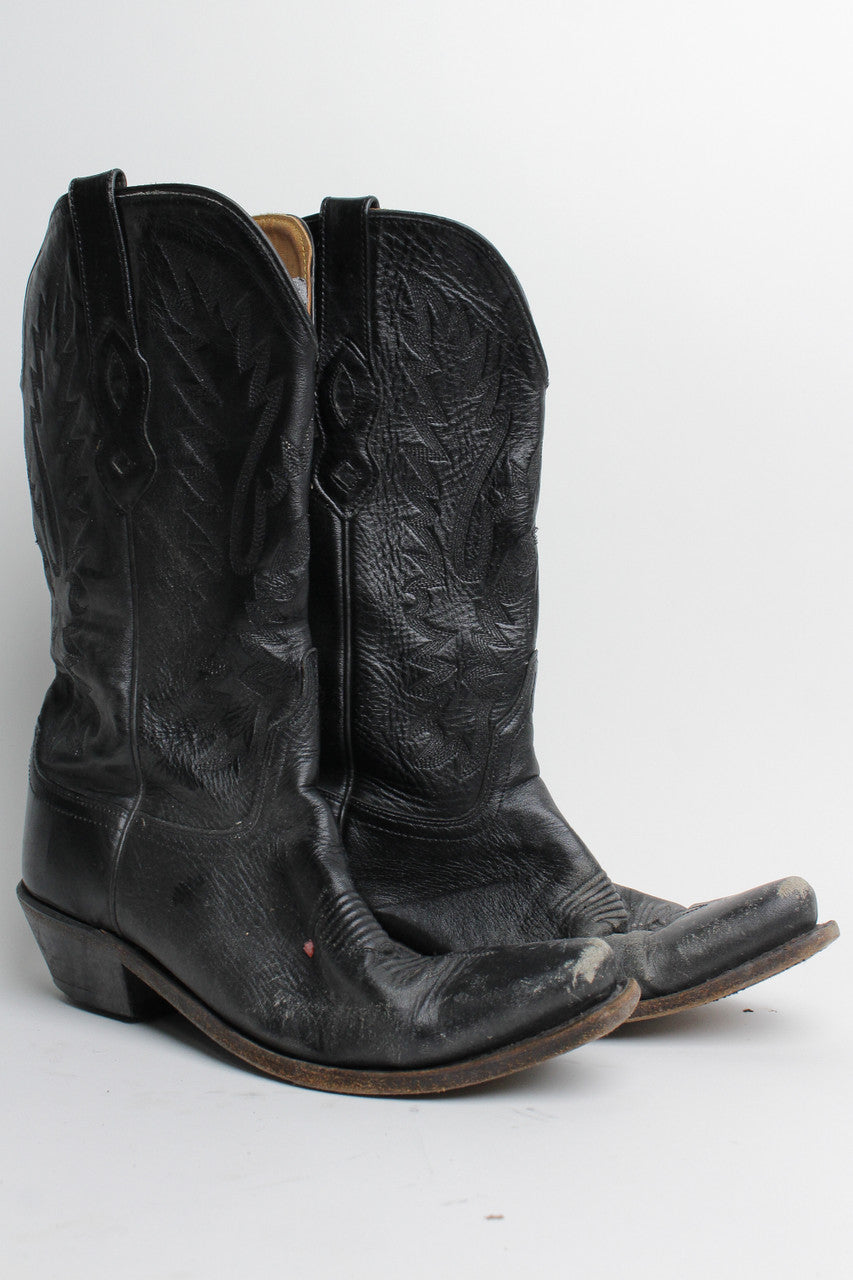 Vintage Old West Cowboy Boot Sz. 9 (1990s) 1308