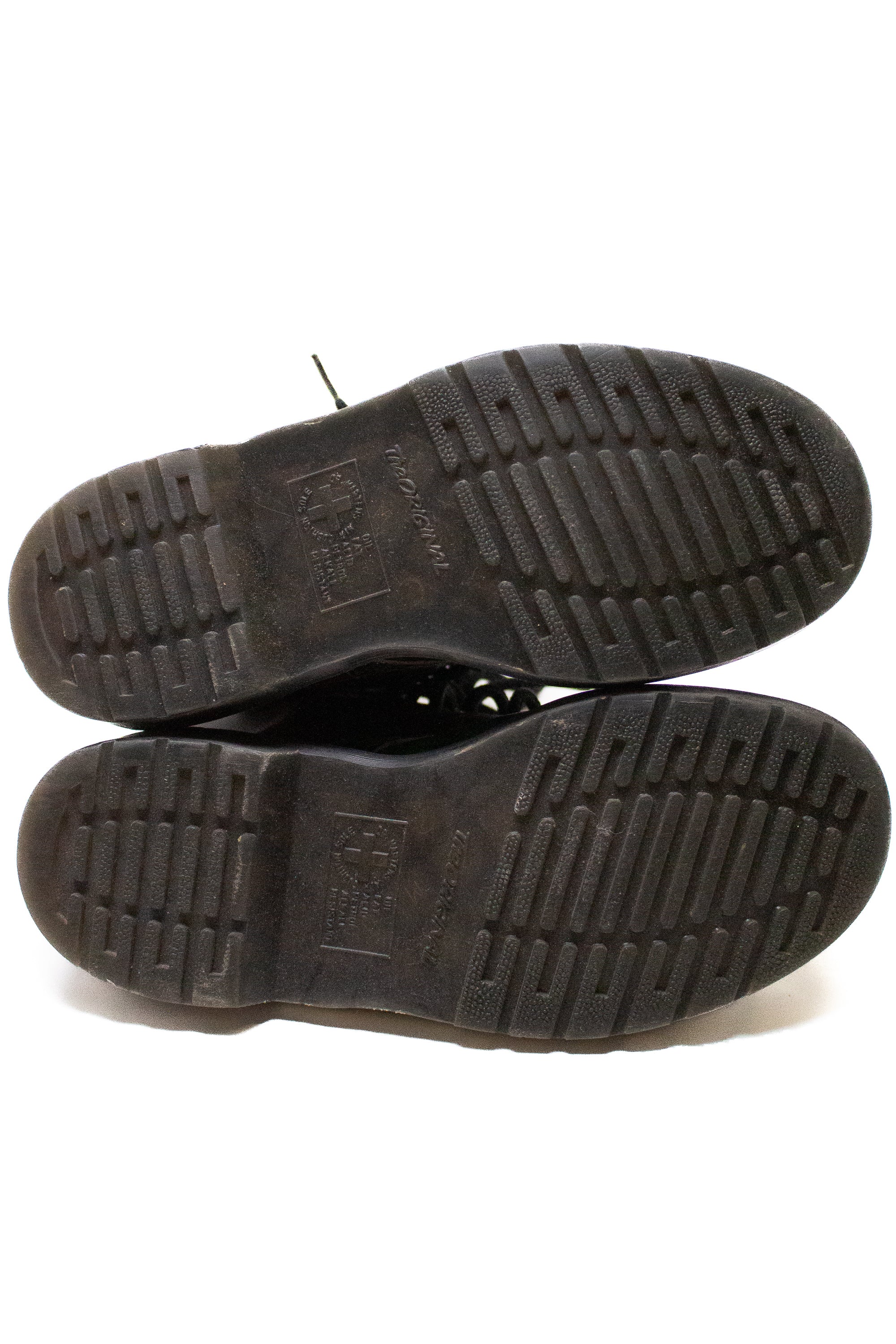 Dr. Martens 1460 Tartan Plaid Leather Lace Up Boots Women's Sz 5