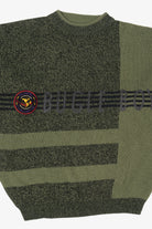 Vintage Green Bugle Boy Sweater (1980s)