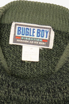 Vintage Green Bugle Boy Sweater (1980s)