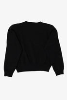 Vintage Black Liz Claiborne Bead Embroidered Sweater (1990s)