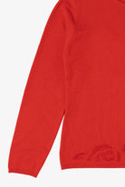 Vintage Red I.K.C Bead Embroidered Sweater (1990s)