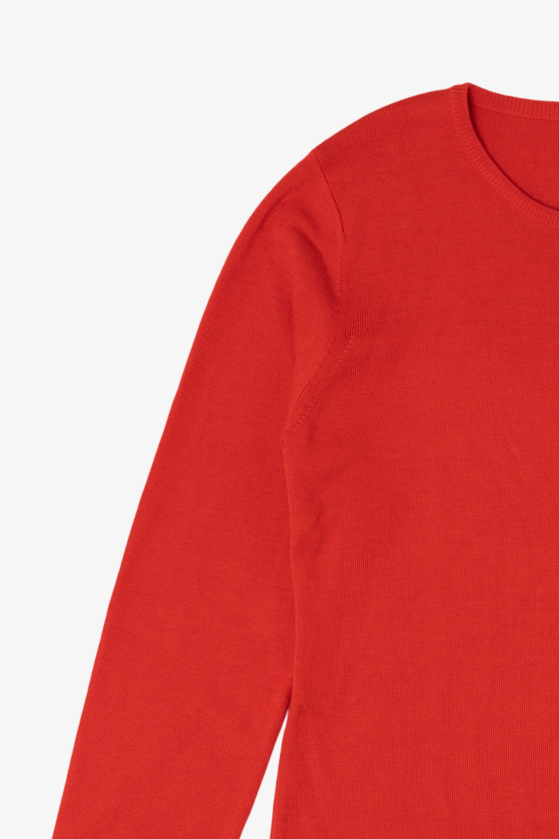 Vintage Red I.K.C Bead Embroidered Sweater (1990s)