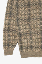 Vintage Khaki TSR Knit Texture Sweater (1990s)