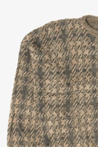 Vintage Khaki TSR Knit Texture Sweater (1990s)