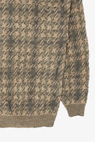 Vintage Khaki TSR Knit Texture Sweater (1990s)