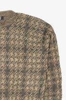 Vintage Khaki TSR Knit Texture Sweater (1990s)