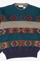 Vintage Collectif Aztec Pattern Sweater (1980s)