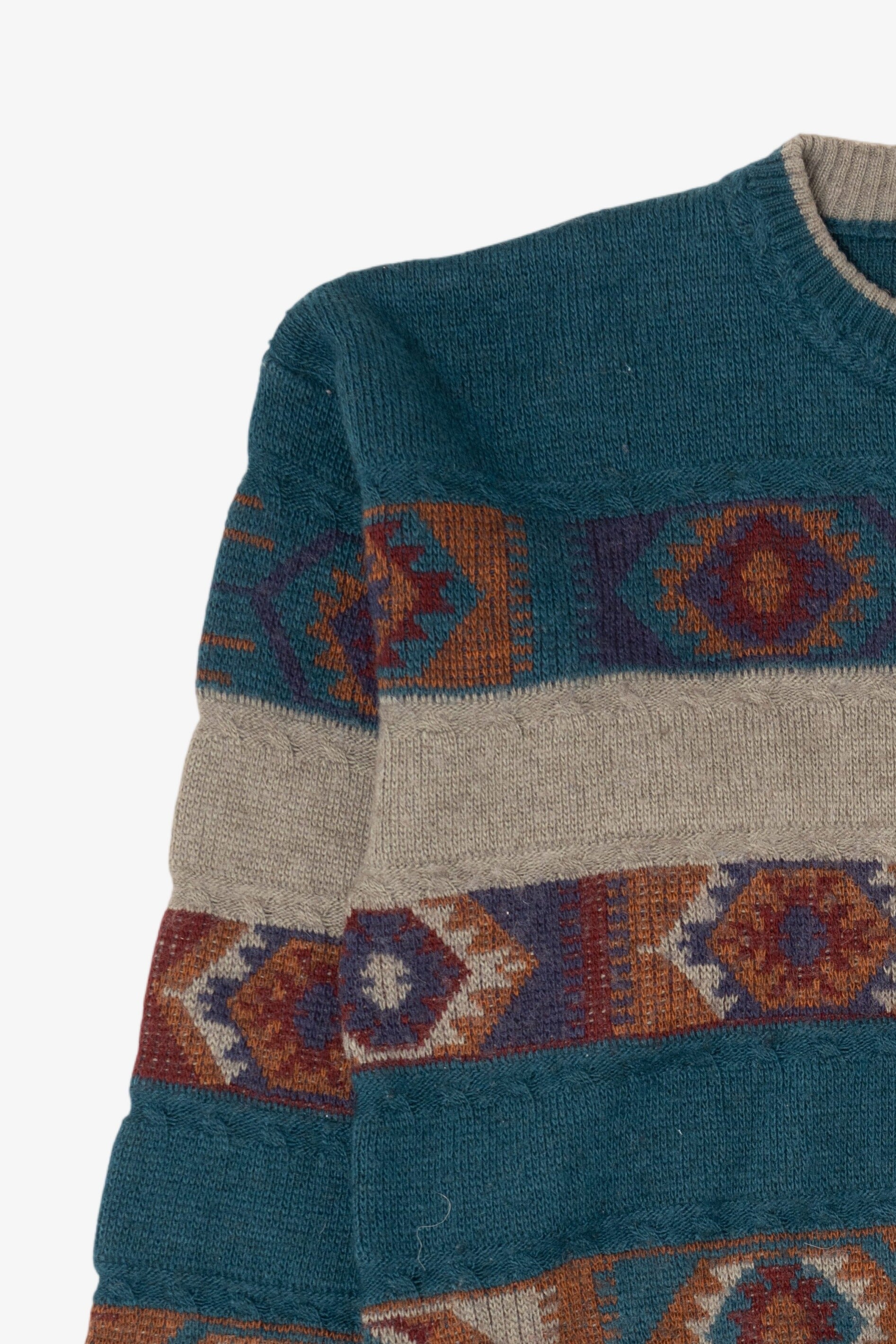 Vintage Collectif Aztec Pattern Sweater (1980s)