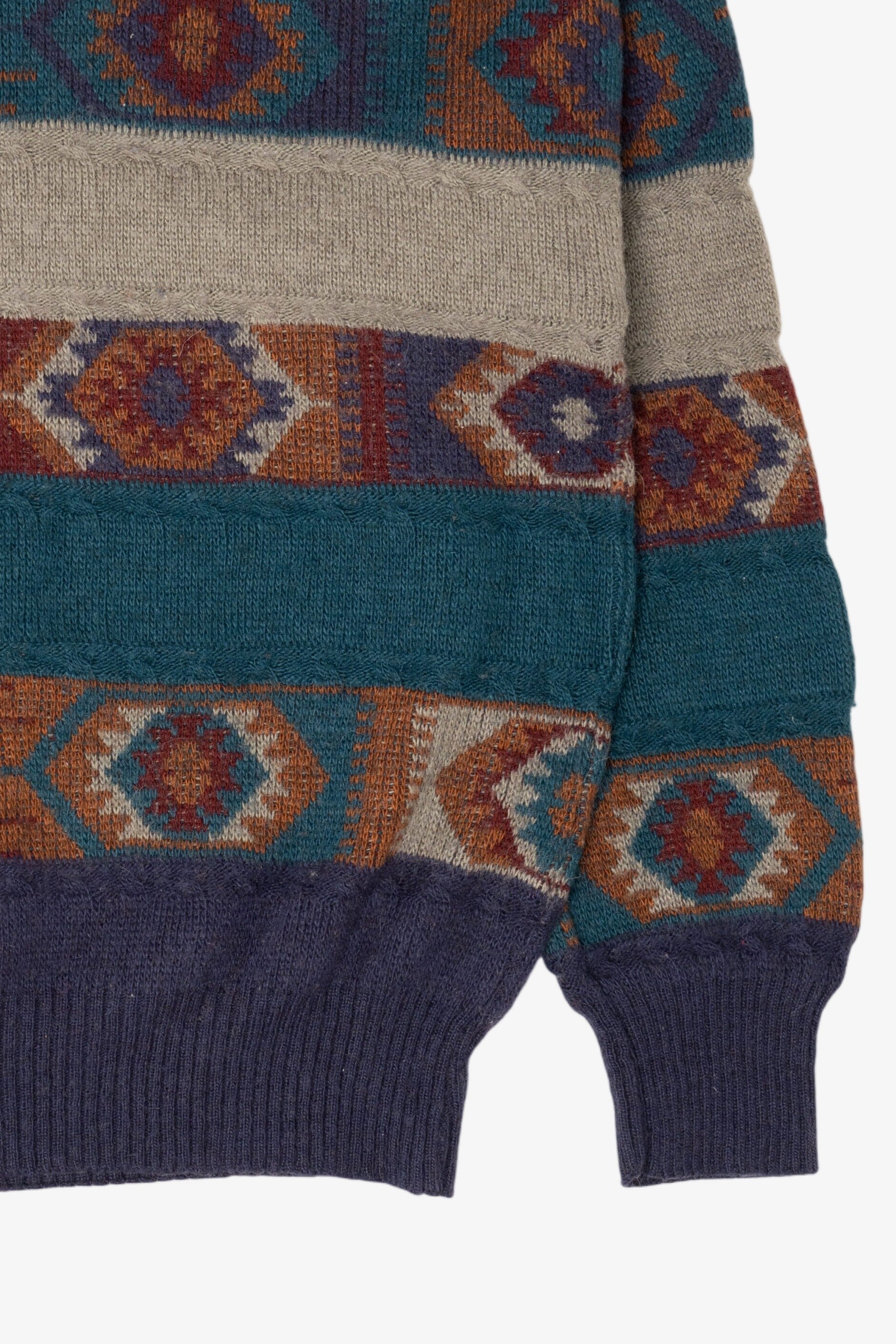 Vintage Collectif Aztec Pattern Sweater (1980s)