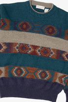 Vintage Collectif Aztec Pattern Sweater (1980s)