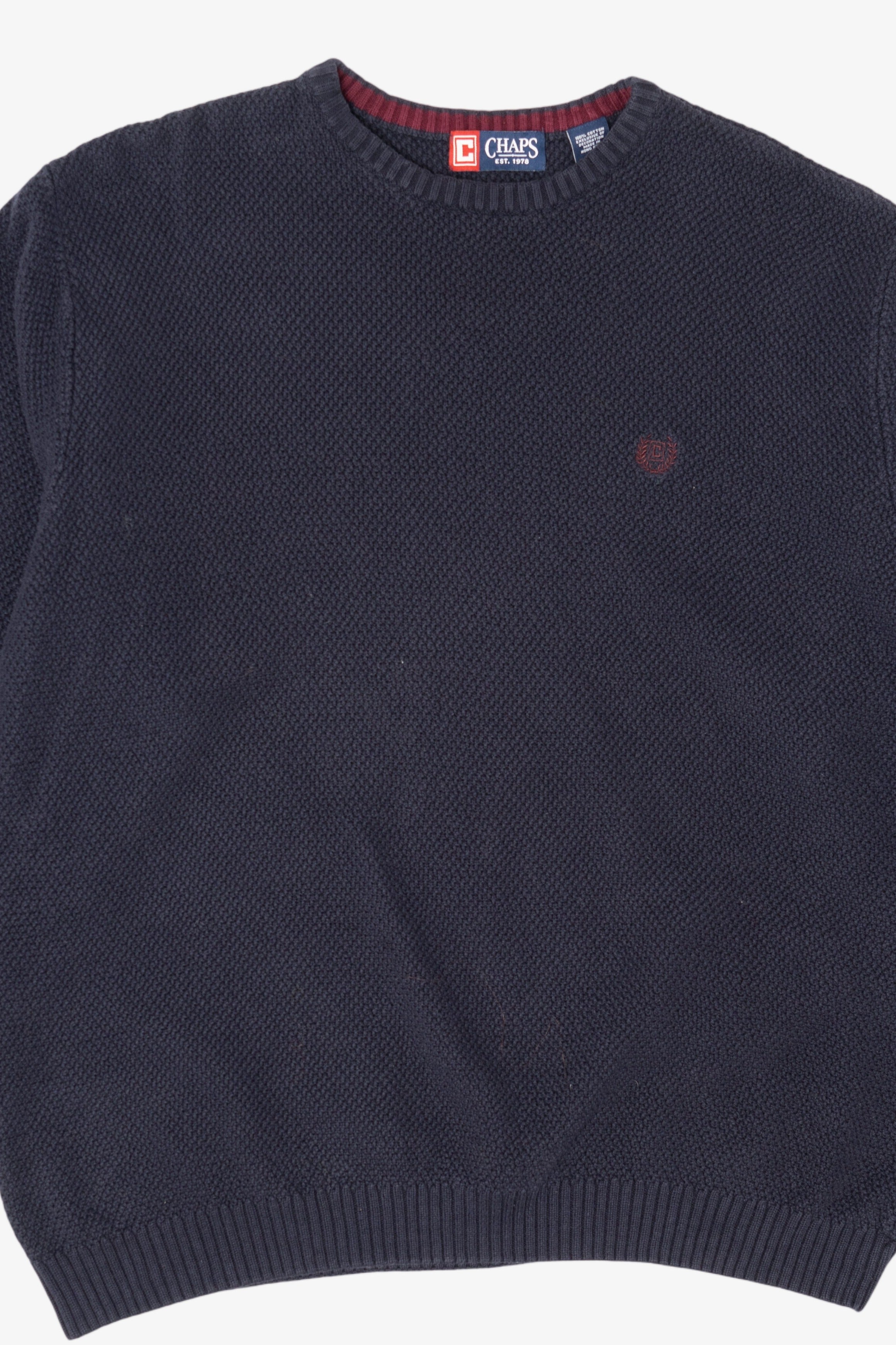 Vintage Navy Blue Chaps Sweater (1990s)
