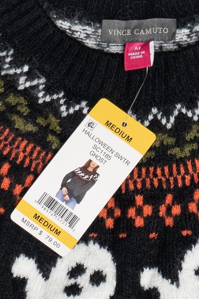 Halloween Ghosts Fair Isle Sweater (2020s)